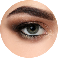 Eye techniques: smokey, halo, cut crease, fan eye