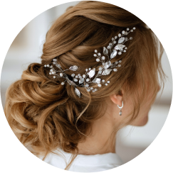 Bridal hairstyling (Pro and Pro Plus only)